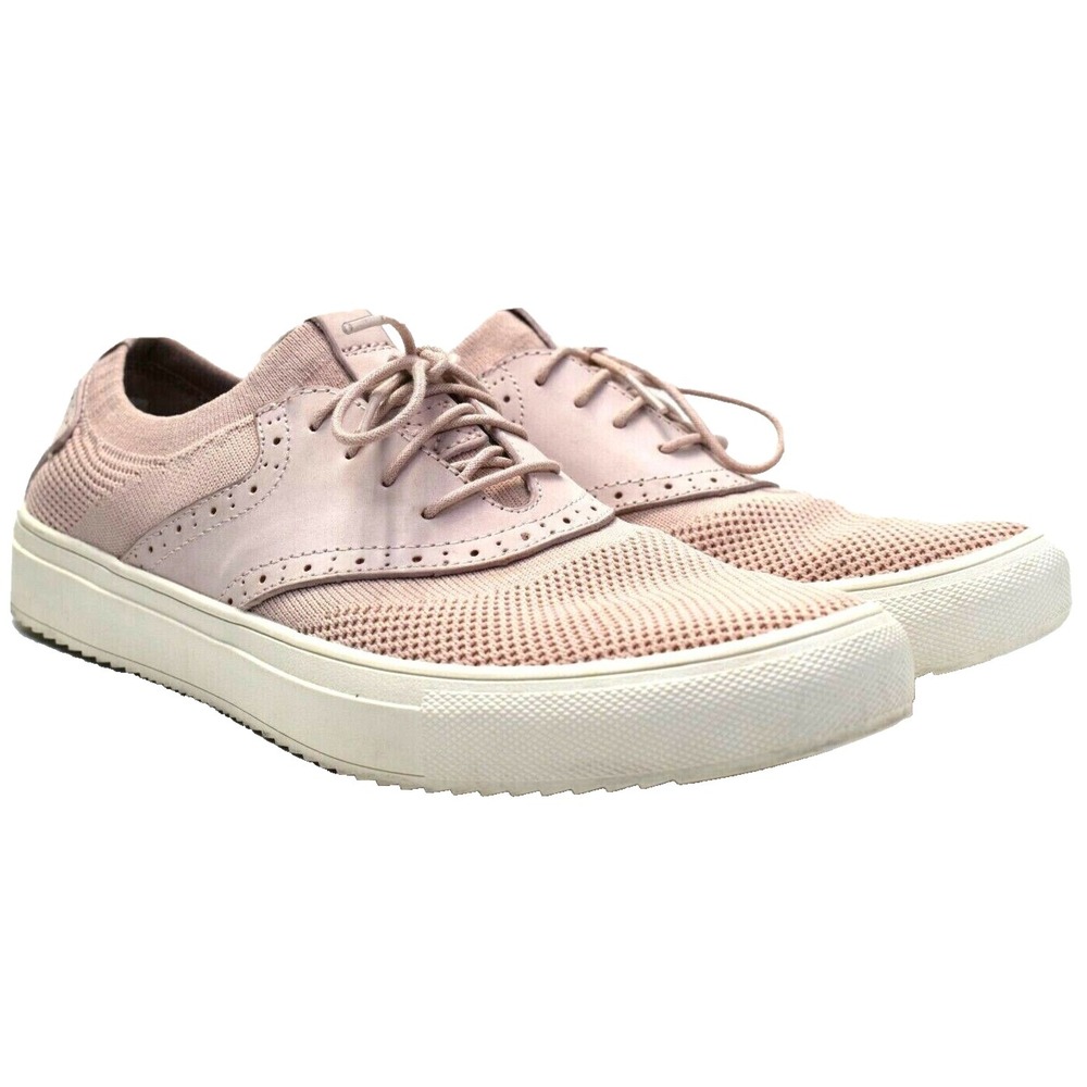 Mark Nason Womens Size 10 Brentwood Pink‎ Sneakers Knit Casual Leather Shoes